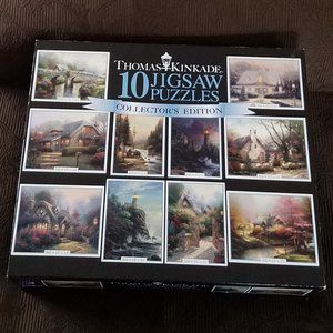 NIB NEW THOMAS KINKADE JIGSAW PUZZLE COLLECTOR'S